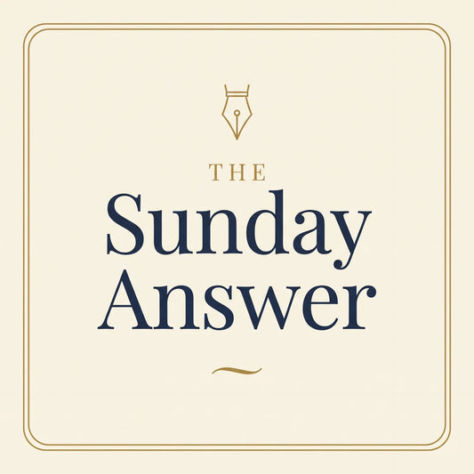 The Sunday Answer